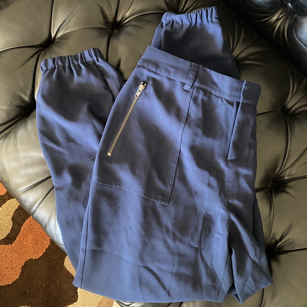 Joie navy blue Jogger pants M